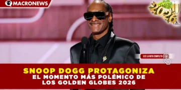 SNOOP DOGG PROTAGONIZA EL MOMENTO MÁS POLÉMICO DE LOS GOLDEN GLOBES 2026
