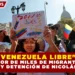 «VENEZUELA LIBRE»: EL CLAMOR DE MILES DE MIGRANTES TRAS LA CAÍDA Y DETENCIÓN DE NICOLÁS MADURO