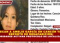 BUSCAN A AMELIE GARCÍA EN CANCÚN TRAS REPORTE DE DESAPARICIÓN; AUTORIDADES ACTIVAN PROTOCOLO DE LOCALIZACIÓN