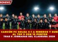 CANCÚN FC GOLEA 4-1 A MINEROS Y SUBE  AL TOP 5 CON 10 PUNTOS TRAS 6 JORNADAS DEL CLAUSURA 2026