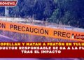 ATROPELLAN Y MATAN A PEATÓN EN TULUM;  CONDUCTOR RESPONSABLE SE DA A LA FUGA  TRAS EL IMPACTO