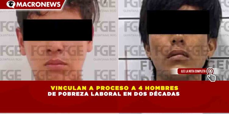 VINCULAN A PROCESO A 4 HOMBRES POR PRESUNTO NARCOMENUDEO EN TULUM