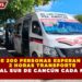 MÁS DE 200 PERSONAS ESPERAN HASTA 2 HORAS TRANSPORTE RUMBO AL SUR DE CANCÚN CADA MAÑANA