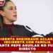 PRESIDENTA SHEINBAUM ACLARA QUE INCIDENTE CON FAMILIA DE CANTANTE PEPE AGUILAR NO FUE ATAQUE DIRECTO