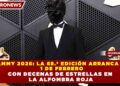 GRAMMY 2026: LA 68.ª EDICIÓN ARRANCA ESTE 1 DE FEBRERO CON DECENAS DE ESTRELLAS EN LA ALFOMBRA ROJA