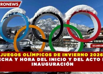 JUEGOS OLÍMPICOS DE INVIERNO 2026: FECHA Y HORA DEL INICIO Y DEL ACTO DE  INAUGURACIÓN