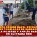 QUINTA REGIÓN NAVAL RECOLECTA  20 TONELADAS DE SARGAZO EN ISLA MUJERES Y AMPLÍA BARRERAS  EN QUINTANA ROO