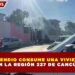 INCENDIO CONSUME UNA VIVIENDA EN LA REGIÓN 227 DE CANCÚN