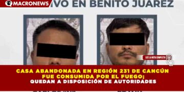 DETENIDOS DOS JÓVENES EN CANCÚN POR PRESUNTA EXTORSIÓN A COMERCIANTE; QUEDAN A DISPOSICIÓN DE AUTORIDADES