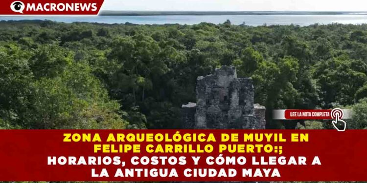 ZONA ARQUEOLÓGICA DE MUYIL EN FELIPE CARRILLO PUERTO: HORARIOS, COSTOS Y CÓMO LLEGAR A LA ANTIGUA CIUDAD MAYA