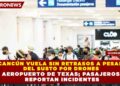 CANCÚN VUELA SIN RETRASOS A PESAR DEL SUSTO POR DRONES EN AEROPUERTO DE TEXAS; PASAJEROS NO REPORTAN INCIDENTES