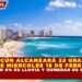 CANCÚN ALCANZARÁ 32 GRADOS ESTE MIERCOLES 18 DE FEBRERO CON 0% DE LLUVIA Y HUMEDAD DE 59%