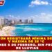 CANCÚN REGISTRARÁ MÍNIMA DE 13 °C  Y MÁXIMA DE 25 °C  ESTE VIERNES 6 DE FEBRERO, SIN PROBABILIDAD  DE LLUVIAS