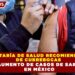 SECRETARÍA DE SALUD RECOMIENDA USO  DE CUBREBOCAS  ANTE AUMENTO DE CASOS DE SARAMPIÓN  EN MÉXICO