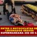 CHOQUE ENTRE 2 MOTOCICLETAS DEJA A DOS  LESIONADOS GRAVES EN LA SUPERMANZANA 252 DE CANCÚN