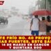 FRENTE FRÍO NO. 40 PROVOCARÁ LLUVIAS FUERTES, ESTE SÁBADO 14 DE MARZO EN CANCÚN Y QUINTANA ROO