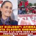 “HAY DIÁLOGO” AFIRMA LA PRESIDENTA CLAUDIA SHEINBAUM HACE UN LLAMADO A LA CNTE PARA MANTENER PROTESTAS PACÍFICAS