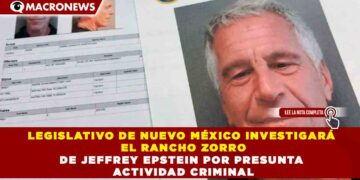 LEGISLATIVO DE NUEVO MÉXICO INVESTIGARÁ EL RANCHO ZORRO DE JEFFREY EPSTEIN POR PRESUNTA ACTIVIDAD CRIMINAL