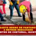 LAGARTO NEGRO DE PANTANO DE 2 METROS RESCATADO EN EL CENTRO DE CHETUMAL, QUINTANA ROO
