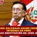 JOSÉ MARÍA BALCÁZAR ASUME PRESIDENCIA INTERINA DE PERÚ TRAS DESTITUCIÓN DE JOSÉ JERÍ