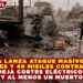RUSIA LANZA ATAQUE MASIVO CON 400 DRONES Y 40 MISILES CONTRA UCRANIA; DEJA CORTES ELÉCTRICOS Y AL MENOS UN MUERTO