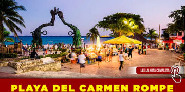 PLAYA DEL CARMEN ROMPE RÉCORD HISTÓRICO: TEMPERATURA MÍNIMA DE 9.8 GRADOS EN EL CARIBE MEXICANO
