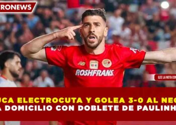 TOLUCA ELECTROCUTA Y GOLEA 3-0 AL NECAXA A DOMICILIO CON DOBLETE DE PAULINHO