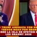 DONALD TRUMP AMENAZA CON DEMANDA A TREVOR NOAH POR BROMA SOBRE LA ISLA DE EPSTEIN EN LOS GRAMMY 2026