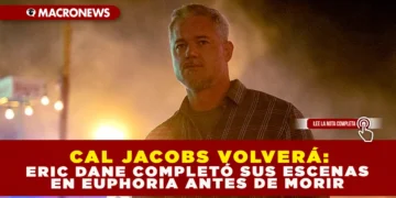 CAL JACOBS VOLVERÁ: ERIC DANE COMPLETÓ SUS ESCENAS EN EUPHORIA ANTES DE MORIR