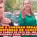 GRABAN A CUBANAS REGALANDO DESPENSAS EN CANCÚN A CAMBIO DE FOTO DEL INE; CIUDADANOS PIDEN INVESTIGACIÓN