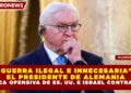 «GUERRA ILEGAL E INNECESARIA»: EL PRESIDENTE DE ALEMANIA CRITICA OFENSIVA DE EE. UU. E ISRAEL CONTRA IRÁN