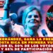 LAURA FERNÁNDEZ, GANA LA PRESIDENCIA DE COSTA RICA EN PRIMERA VUELTA CON EL 50% DE LOS VOTOS Y 66% DE PARTICIPACIÓN