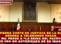 LA SUPREMA CORTE DE JUSTICIA DE LA NACIÓN ORDENA A TELEMUNDO PAGAR 448 MIL PESOS A “LA REINA DEL PACÍFICO” POR USO NO AUTORIZADO DE SU IMAGEN