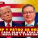 TRUMP Y PETRO SE REÚNEN EN LA CASA BLANCA TRAS MESES DE INSULTOS Y TENSIONES