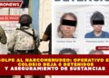 GOLPE AL NARCOMENUDEO: OPERATIVO EN COLOSIO DEJA 6 DETENIDOS Y ASEGURAMIENTO DE SUSTANCIAS