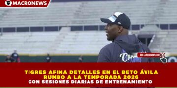 TIGRES AFINA DETALLES EN EL BETO ÁVILA RUMBO A LA TEMPORADA 2026 CON SESIONES DIARIAS DE ENTRENAMIENTO