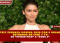 ACTRIZ ZENDAYA DOMINA 2026 CON 5 GRANDES ESTRENOS EN CINE Y TV: DE “SPIDER-MAN” A “DUNE 3”