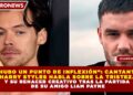 “HUBO UN PUNTO DE INFLEXIÓN”: CANTANTE  HARRY STYLES HABLA SOBRE LA TRISTEZA Y SU RENACER CREATIVO TRAS LA PARTIDA  DE SU AMIGO LIAM PAYNE