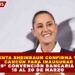 PRESIDENTA SHEINBAUM CONFIRMA VISITA A CANCÚN PARA INAUGURAR LA 89ª CONVENCIÓN BANCARIA DEL 18 AL 20 DE MARZO