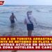 RESCATAN A UN TURISTA ARRASTRADO POR CORRIENTE DE RETORNO EN PLAYA MARLÍN, GUARDAVIDAS ACTÚAN EN SEGUNDOS EN LA ZONA HOTELERA DE CANCÚN