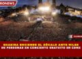 SHAKIRA ENCIENDE EL ZÓCALO ANTE MILES DE PERSONAS EN CONCIERTO GRATUITO EN CDMX