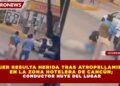 MUJER RESULTA HERIDA TRAS ATROPELLAMIENTO  EN LA ZONA HOTELERA DE CANCÚN;  CONDUCTOR HUYE DEL LUGAR