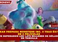 PIXAR PREPARA MONSTERS INC. 3 TRAS ÉXITO DE 2 PELÍCULAS QUE SUPERARON LOS 1,272 MILLONES DE DÓLARES EN TAQUILLA