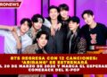 BTS REGRESA CON 12 CANCIONES: ‘ARIRANG’ SE ESTRENARÁ EL 20 DE MARZO DE 2026 Y MARCA EL ESPERADO COMEBACK DEL K-POP