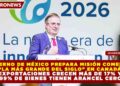 GOBIERNO DE MÉXICO PREPARA MISIÓN COMERCIAL  “LA MÁS GRANDE DEL SIGLO” EN CANADÁ:  EXPORTACIONES CRECEN MÁS DE 17% Y  99% DE BIENES TIENEN ARANCEL CERO