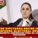 CÁMARA DE DIPUTADOS RECIBE INICIATIVA DE REFORMA ELECTORAL ENVIADA POR PRESIDENTA SHEINBAUM PARA SU ANÁLISIS Y DISCUSIÓN