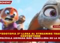 “ZOOTOPIA 2” LLEGA AL STREAMING TRAS  CONVERTIRSE  EN LA PELÍCULA ANIMADA MÁS TAQUILLERA DE LA HISTORIA
