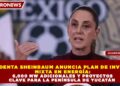 PRESIDENTA SHEINBAUM ANUNCIA PLAN DE INVERSIÓN MIXTA EN ENERGÍA: 6,000 MW ADICIONALES Y PROYECTOS CLAVE PARA LA PENÍNSULA DE YUCATÁN