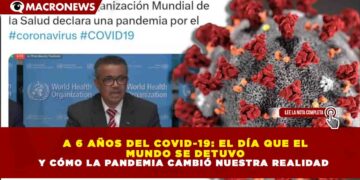 A 6 AÑOS DEL COVID-19: EL DÍA QUE EL MUNDO SE DETUVO Y CÓMO LA PANDEMIA CAMBIÓ NUESTRA REALIDAD