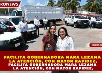 FACILITA GOBERNADORA MARA LEZAMA LA ATENCIÓN, CON MAYOR RAPIDEZ, A LABORES DE MANTENIMIENTO EN ESCUELAS DE EDUCACIÓN BÁSICA